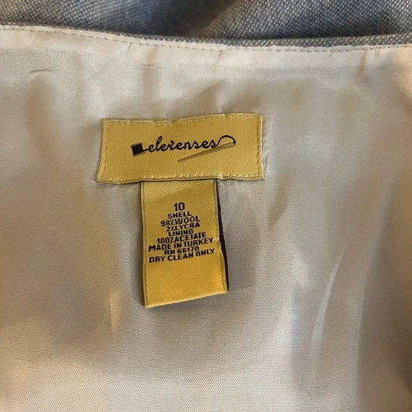 Anthropologie Elevenses Very special skirt w/embroidered BIRDS! on hem -so cute! - Picture 7 of 7